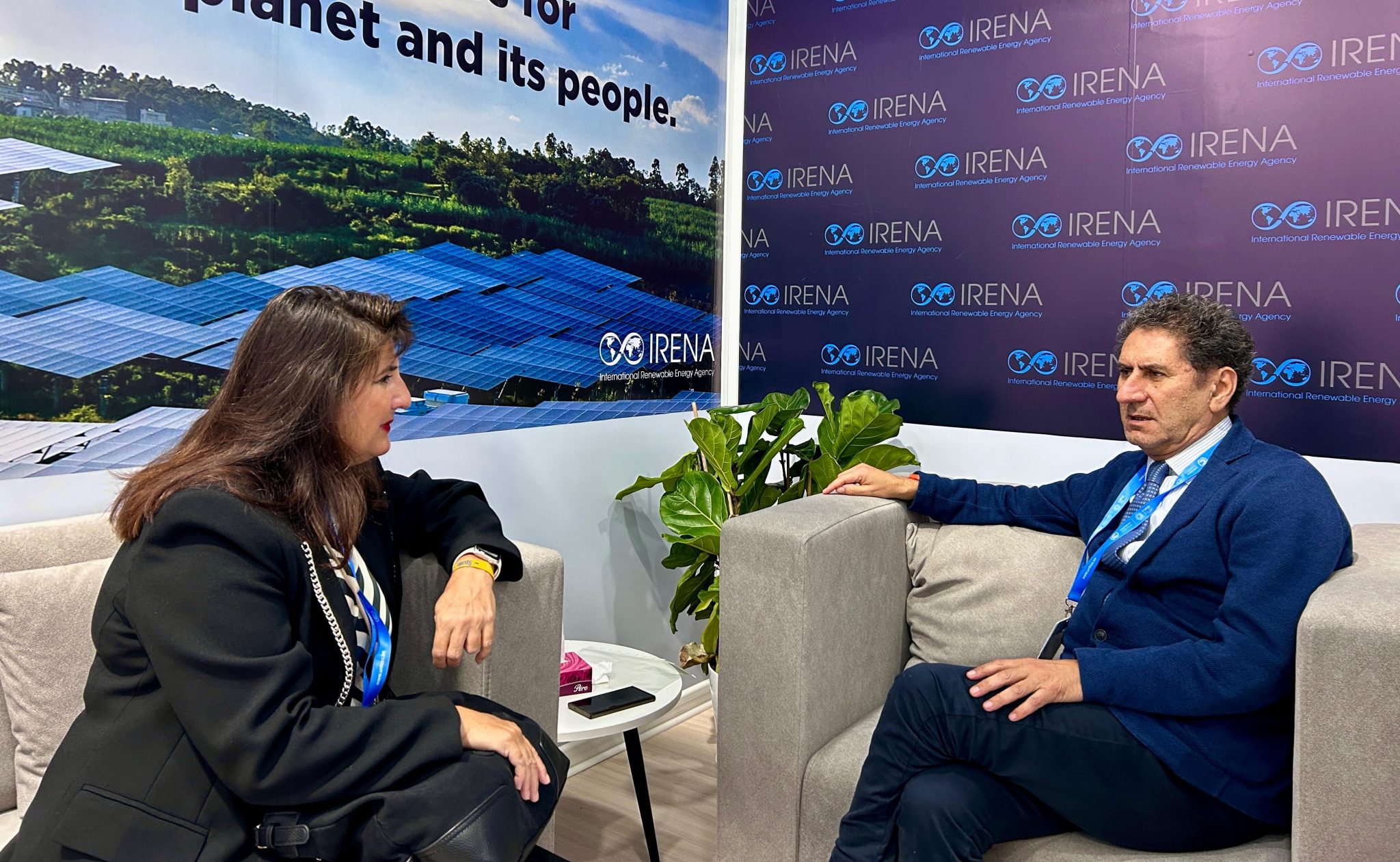 Foto Schallenberg en la COP 29 para web noticias