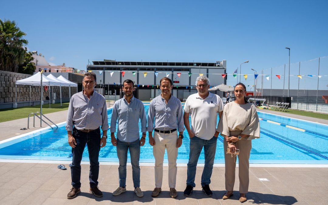 Transición Ecológica culmina las obras de mejora energética de la piscina municipal de Los Llanos de Aridane